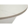 Bočný stolík Mauro Ferretti White double Ø 44,5x63 cm biely