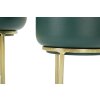 Mauro Ferretti stojan na kvety Grent Set 2-dielny Ø 20x29-16x24 cm zelená zlatá