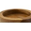 Podnos Erusi Simple Teak Ø 15x9,5 cm Hnedý Recyklovaný teak Ručná výroba