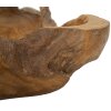 Mauro Ferretti dekoratívna miska Narro 40x29x10 cm hnedá