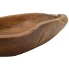 Mauro Ferretti dekoratívna miska Narro 30x15x5,5 cm hnedá