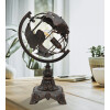 Stolná lampa Mauro Ferretti world economy E14 24x20x40 cm tmavá