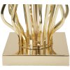 Stolná lampa Mauro Ferretti Glam X E27 Ø 30x52 cm zlatá farba krémová