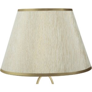 Stolná lampa Mauro Ferretti Glam Flush E27 Ø 30x58 cm zlatá farba krémová