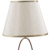 Stolná lampa Mauro Ferretti Glam Flush E27 Ø 24x47 cm zlatá farba krémová