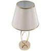Stolná lampa Mauro Ferretti Glam Flush E27 Ø 24x47 cm zlatá farba krémová