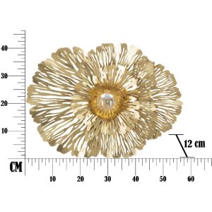 Mauro Ferretti nástenné svietidlo Ibis E27 56,5x12x42,5 cm zlatá