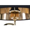 Stolná lampa Mauro Ferretti Glam Harts E27 Ø 30x54,5 cm čierna zlatá
