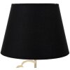 Stolná lampa Mauro Ferretti Glam Harts E27 Ø 30x54,5 cm čierna zlatá