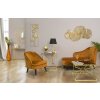 Stolná lampa Mauro Ferretti Glam Harts E27 Ø 30x54,5 cm čierna zlatá