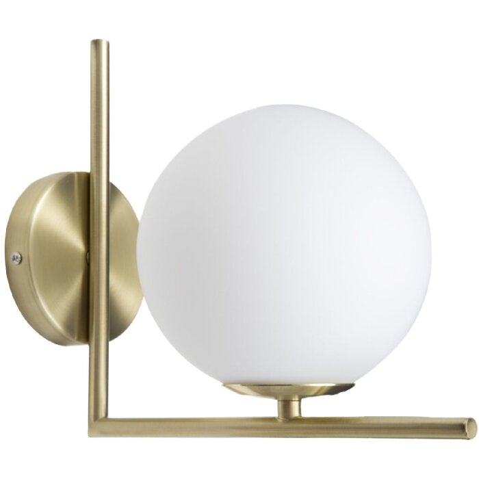 Mauro Ferretti nástenné svietidlo Glamy E14 15x25x22 cm biele zlato