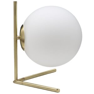 Stolná lampa Mauro Ferretti Glamy Low E14 25x25x27 cm biele zlato