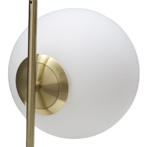 Stolná lampa Mauro Ferretti Glamy Low E14 25x25x27 cm biele zlato