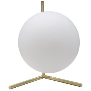 Stolná lampa Mauro Ferretti Glamy Low E14 25x25x27 cm biele zlato