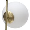 Stolná lampa Mauro Ferretti Glamy Low E14 25x25x27 cm biele zlato