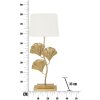 Stolná lampa Mauro Ferretti Glamy E27 Ø 33x81 cm zlatá biela