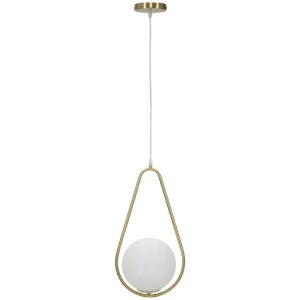 Mauro Ferretti stropné svietidlo Glamy Ablegen E14 24x20x46 cm zlatá biela