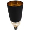 Mauro Ferretti Circly stolová lampa E27 Ø 22,5x65 cm zlatá čierna