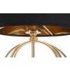 Mauro Ferretti Circly stolová lampa E27 Ø 22,5x65 cm zlatá čierna
