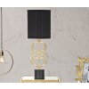 Mauro Ferretti Circly stolová lampa E27 Ø 22,5x65 cm zlatá čierna