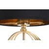 Mauro Ferretti Circly stolová lampa E27 Ø 20x58,5 cm zlatá čierna