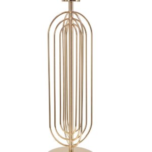Mauro Ferretti stolová lampa Krista E27 Ø 33x64 cm zlatá ružová
