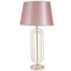 Mauro Ferretti stolová lampa Krista E27 Ø 33x64 cm zlatá ružová