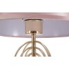 Mauro Ferretti stolová lampa Krista E27 Ø 28x55 cm zlatá ružová
