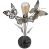 Mauro Ferretti stolová lampa motýle E27 Ø 32x47 cm viacfarebná