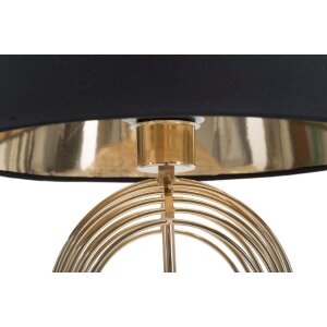 Stolná lampa Mauro Ferretti Maxt E27 Ø 32,5x53,5 cm zlatá čierna