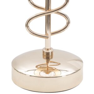 Stolná lampa Mauro Ferretti X E27 Ø 30x61,5 cm zlatá čierna
