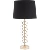 Stolná lampa Mauro Ferretti X E27 Ø 30x61,5 cm zlatá čierna