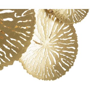 Mauro Ferretti nástenné svietidlo Dishi Plus 2-light E14 47x13x28 cm zlatá