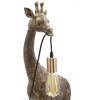 Mauro Ferretti stolová lampa Žirafa E27 40x22x80 cm starožitná zlatá