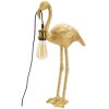 Stolná lampa Mauro Ferretti Flamingo E27 37x19x59 cm zlatá