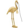 Stolná lampa Mauro Ferretti Flamingo E27 37x19x59 cm zlatá