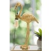 Stolná lampa Mauro Ferretti Flamingo E27 37x19x59 cm zlatá