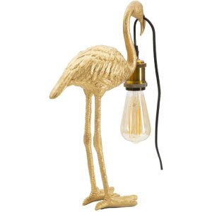 Stolná lampa Mauro Ferretti Flamingo E27 13x11,5x39,5 cm zlatá