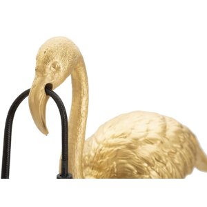 Stolná lampa Mauro Ferretti Flamingo E27 13x11,5x39,5 cm zlatá