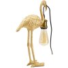 Stolná lampa Mauro Ferretti Flamingo E27 13x11,5x39,5 cm zlatá
