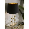 Stolná lampa Mauro Ferretti bublina E27 Ø 32,5x61 cm čierna zlatá