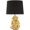 Stolná lampa Mauro Ferretti opica mama E27 Ø 30x49 cm zlatá čierna