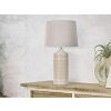 Mauro Ferretti stolová lampa Schaubilder E27 Ø 30x55 cm krémová