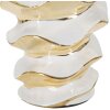 Stolná lampa Mauro Ferretti Glam-Weltraum E27 Ø 33x53 cm biele zlato