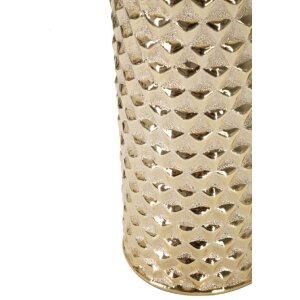 Stolná lampa Mauro Ferretti Glam Gold E27 Ø 30x47,5 cm zlatá biela