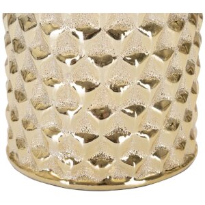 Stolná lampa Mauro Ferretti Glam Gold E27 Ø 30x47,5 cm zlatá biela
