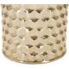 Stolná lampa Mauro Ferretti Glam Gold E27 Ø 30x47,5 cm zlatá biela