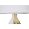 Stolná lampa Mauro Ferretti Glam Line E27 Ø 33x54 cm biela zlatá