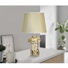 Stolná lampa Mauro Ferretti Glam man E27 25x42,5 cm zlatá