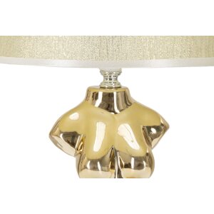 Stolná lampa Mauro Ferretti Glam Frau E27 Ø 25x39,5 cm zlatá